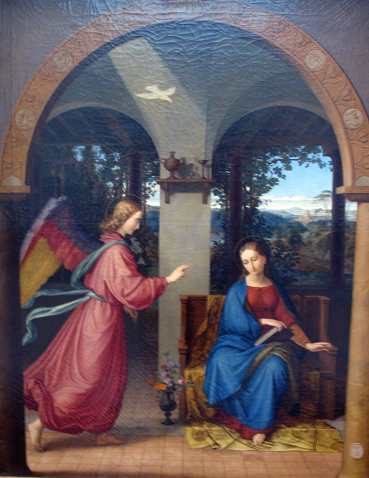 Annunciation by Julius Schnorr von Carolsfeld