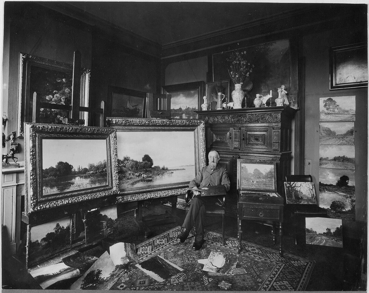 Portrait of Julius van de Sande Bakhuyzen