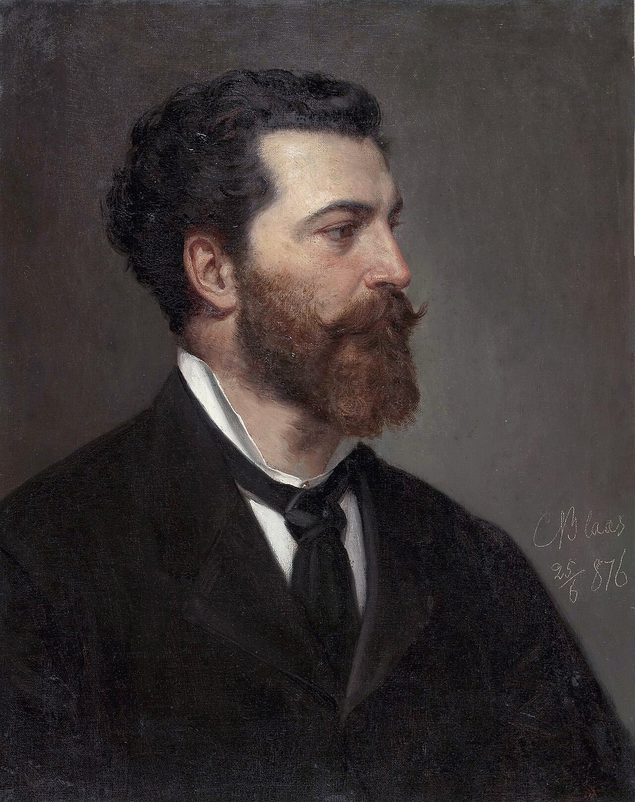 Portrait of Julius von Blaas