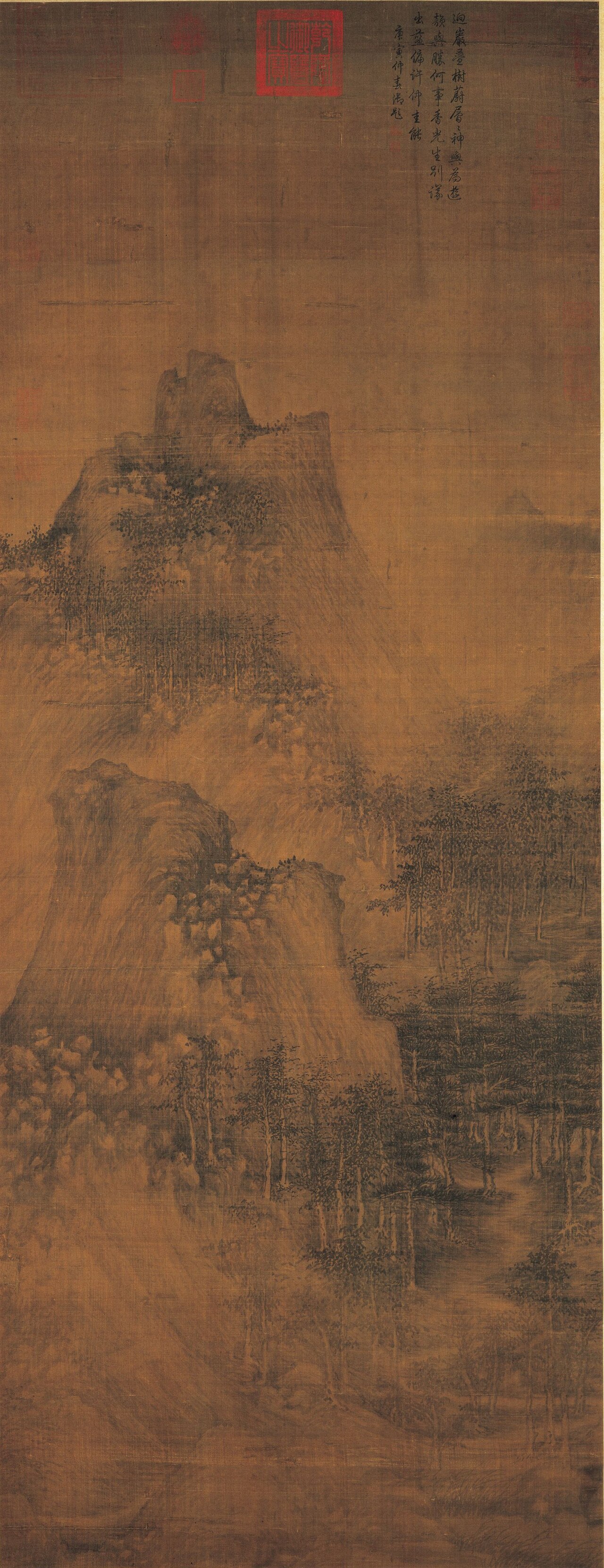 Layered Peaks and Dense Forests by Juran