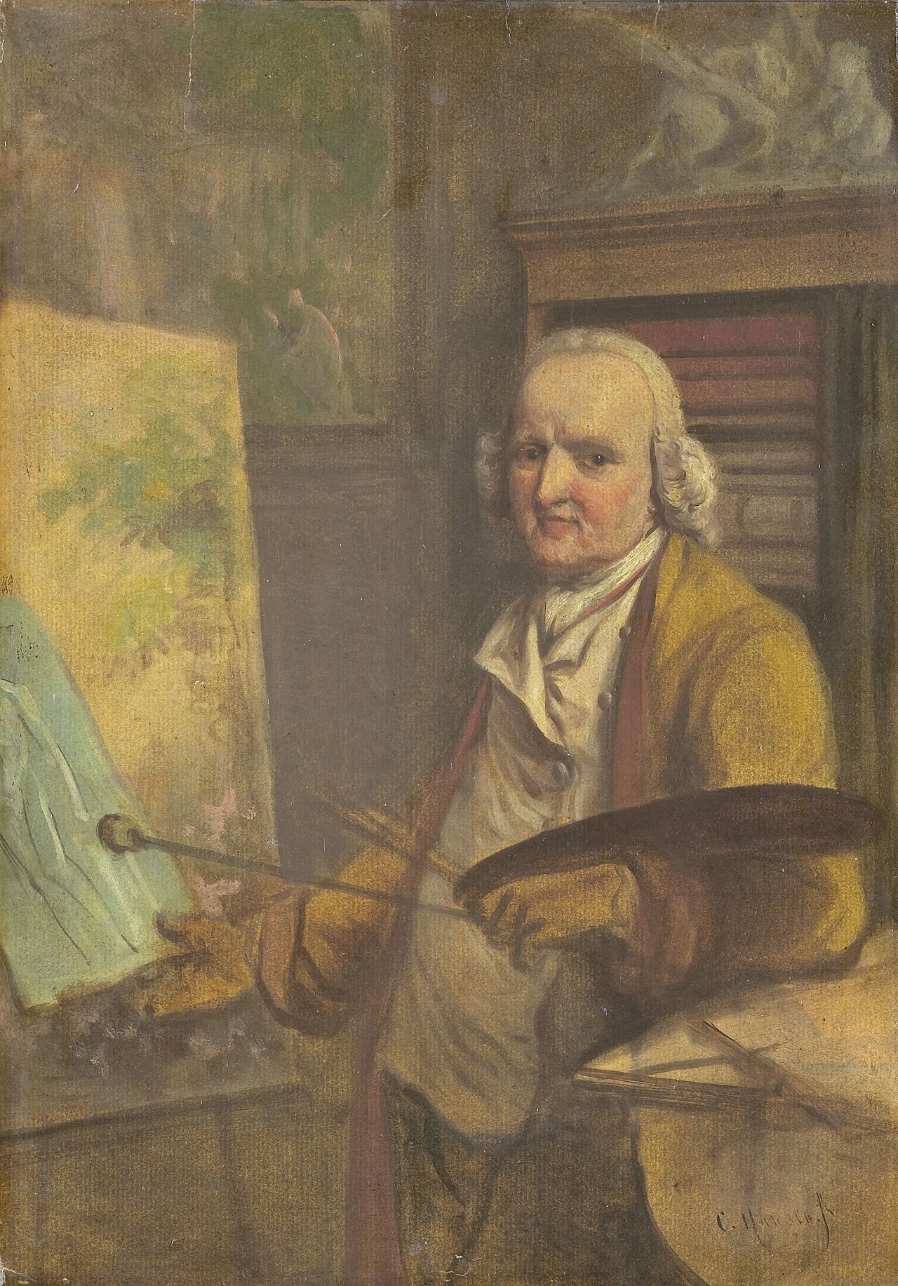 Self-Portrait by Jurriaen Andriessen