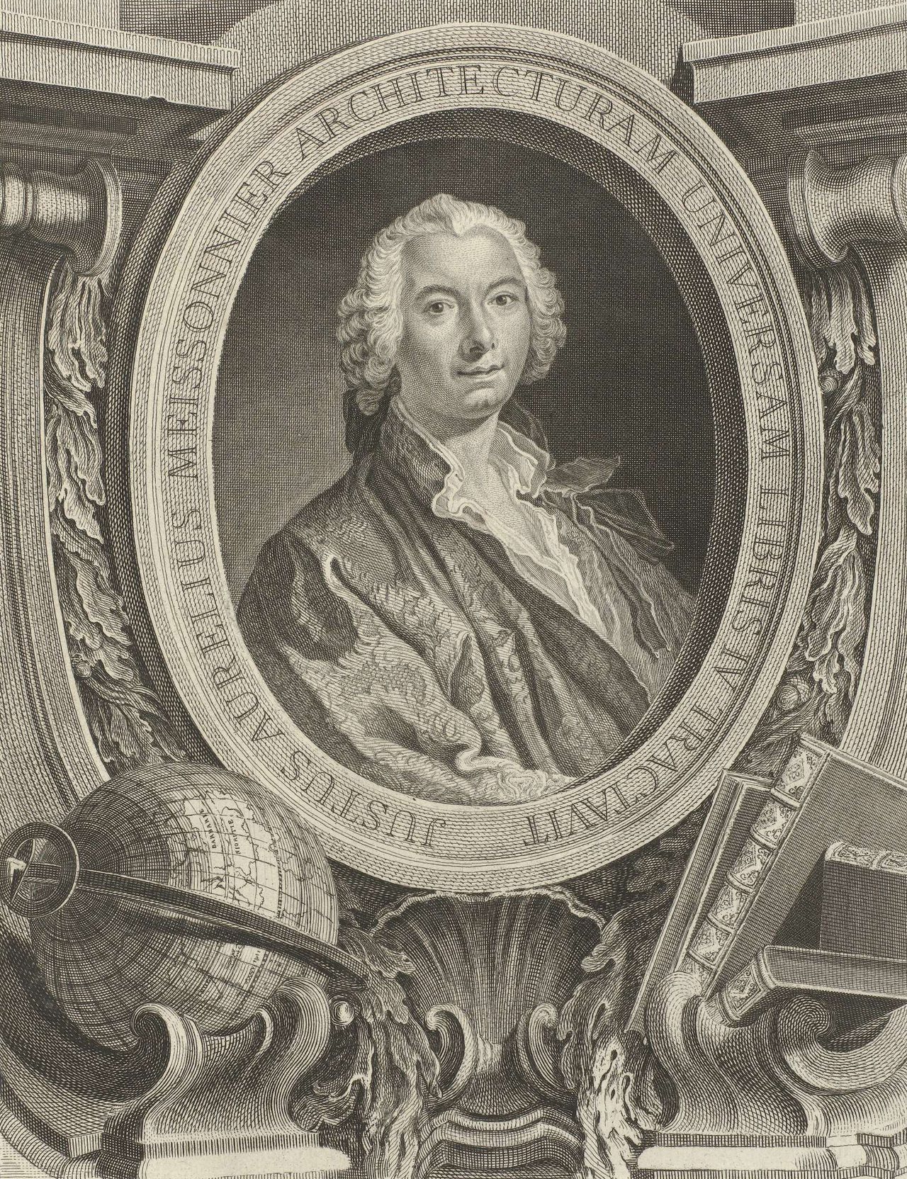 Portrait of Juste-Aurèle Meissonnier