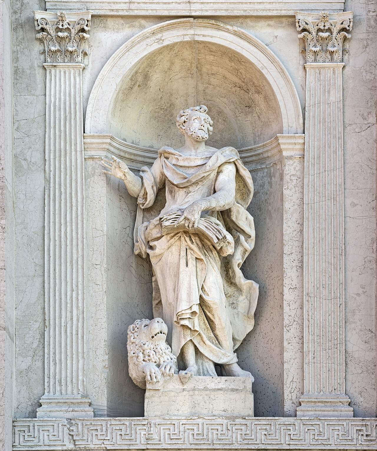 Statue of St. Mark by Justus de Corte