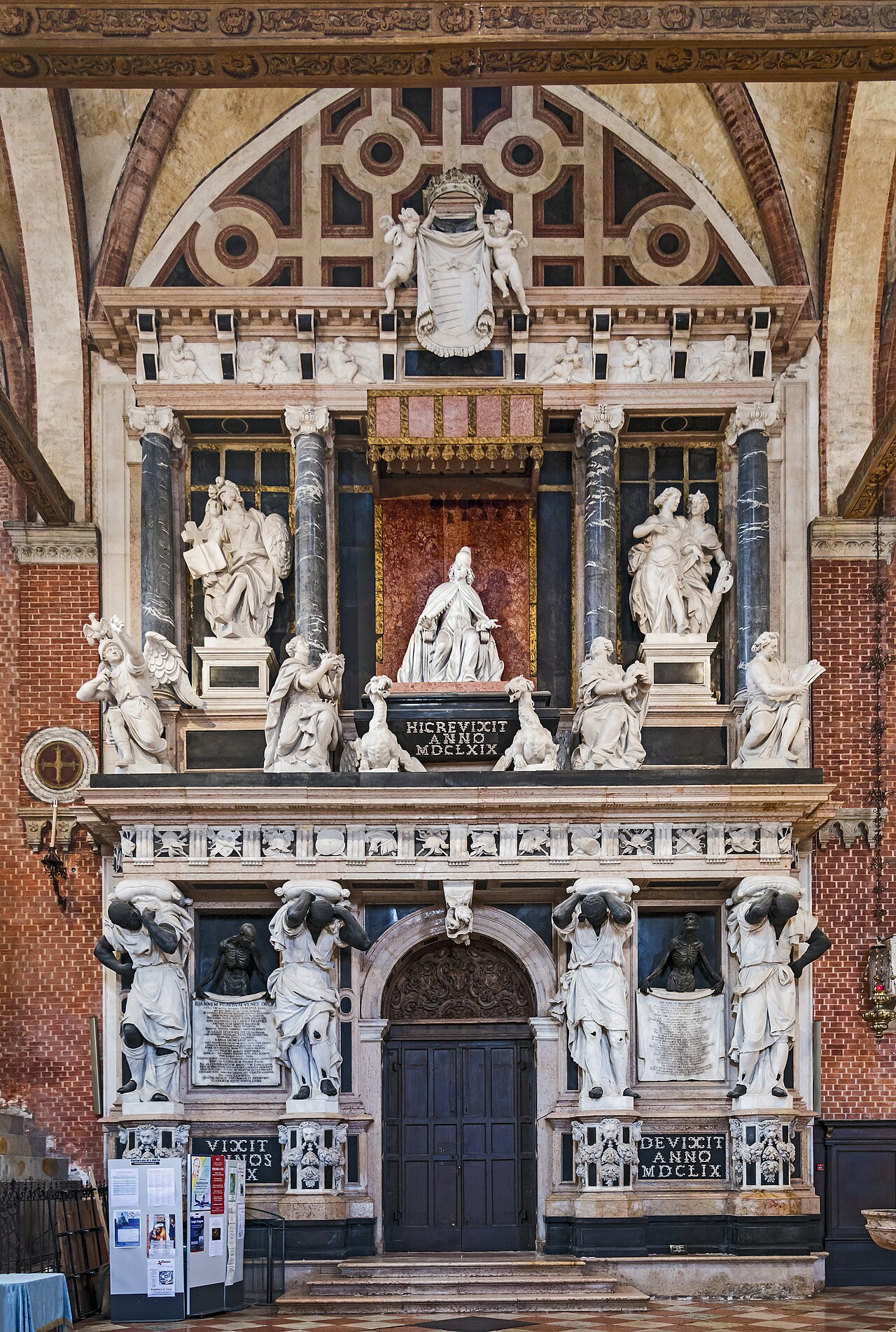 Tomb of the Doge Giovanni Pesaro by Justus de Corte