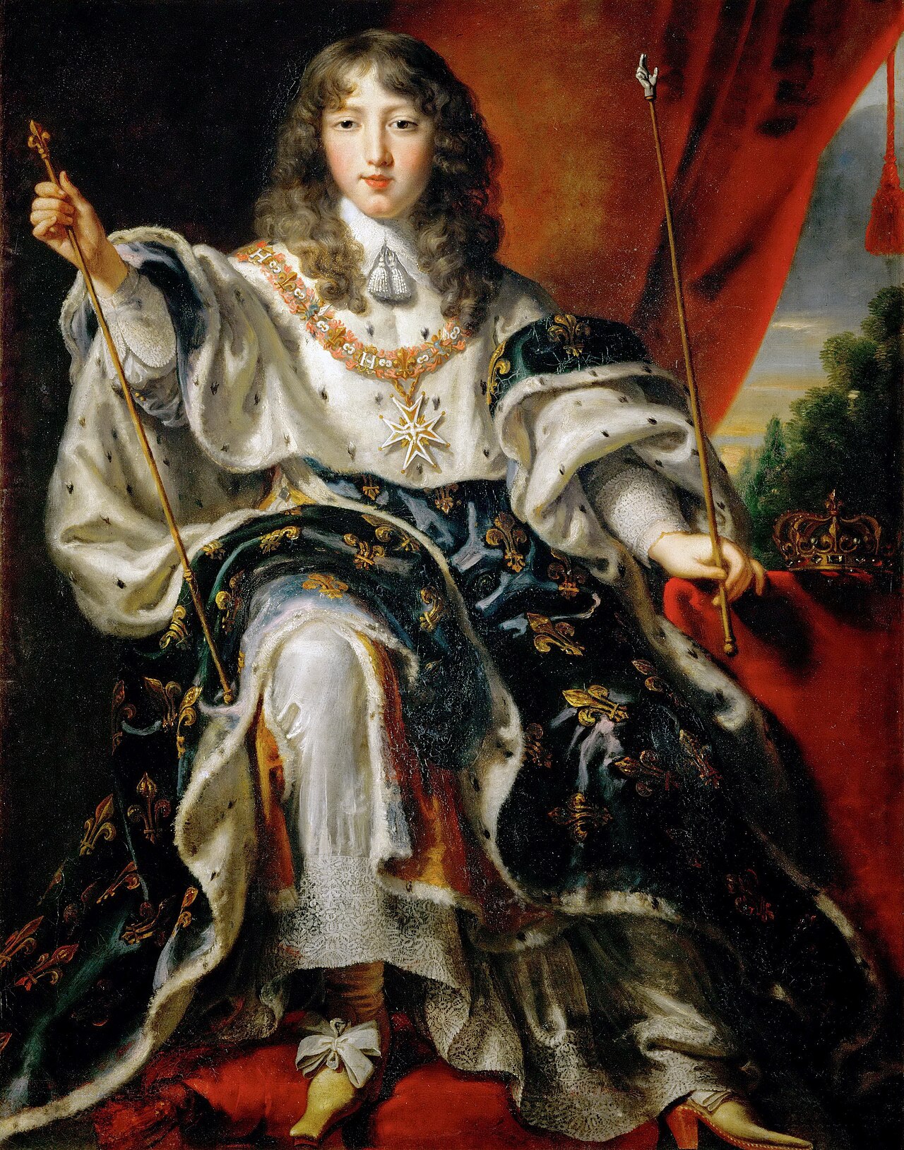 King Louis XIV (1638-1715) of France by Justus van Egmont