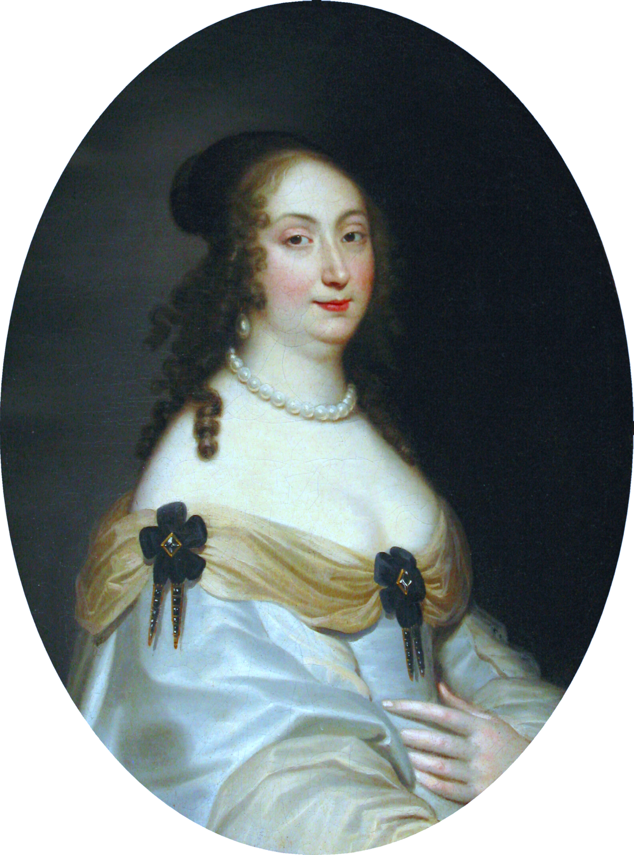 Portrait of Marie Louise Gonzaga by Justus van Egmont