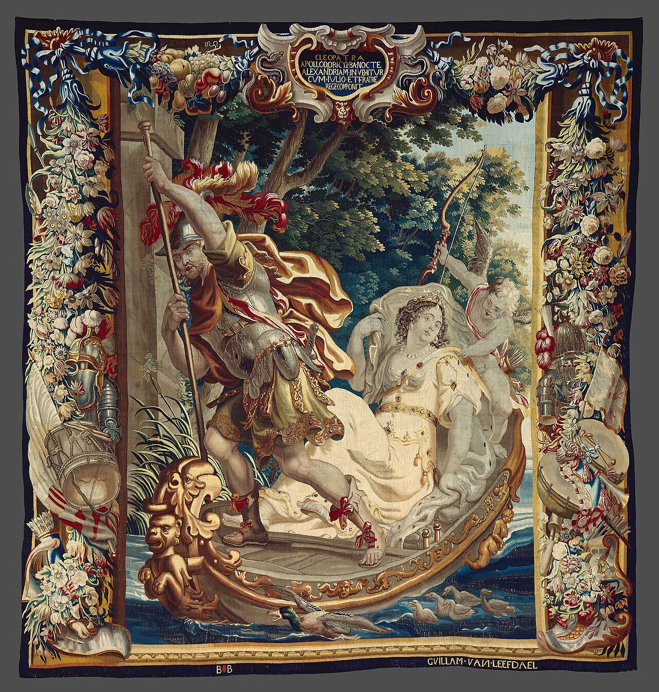 The Story of Caesar and Cleopatra by Justus van Egmont