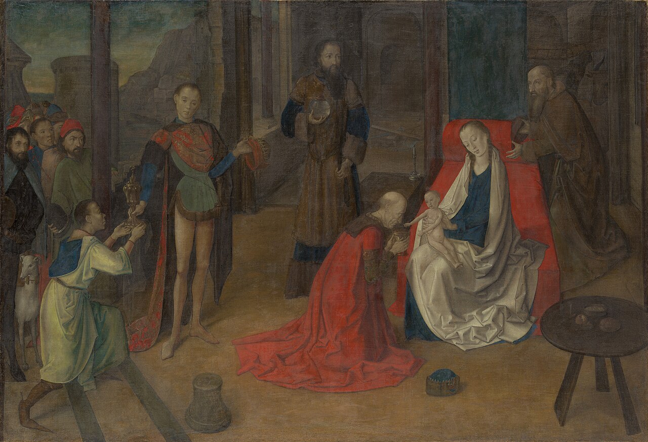 The Adoration of the Magi by Justus van Gent