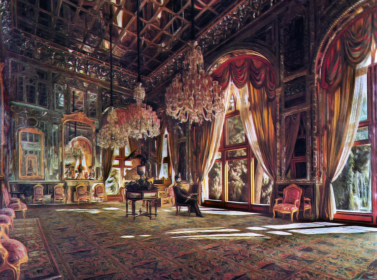 Mirror Hall by Kamal-ol-molk