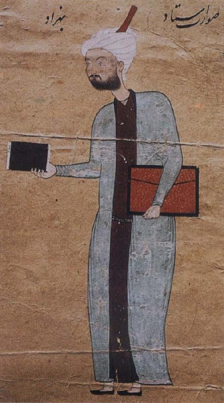 Portrait of Kamāl ud-Dīn Behzād