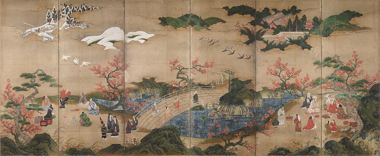 Maple Viewers by Kanō Hideyori