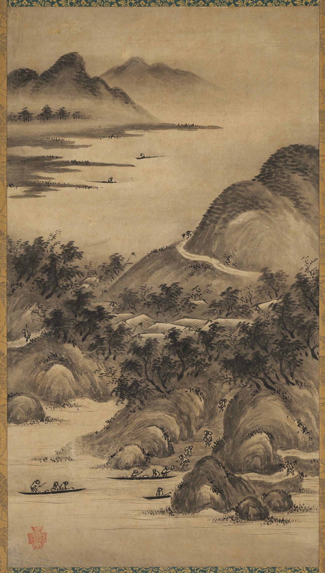 Seasonal Landscapes by Kanō Hideyori