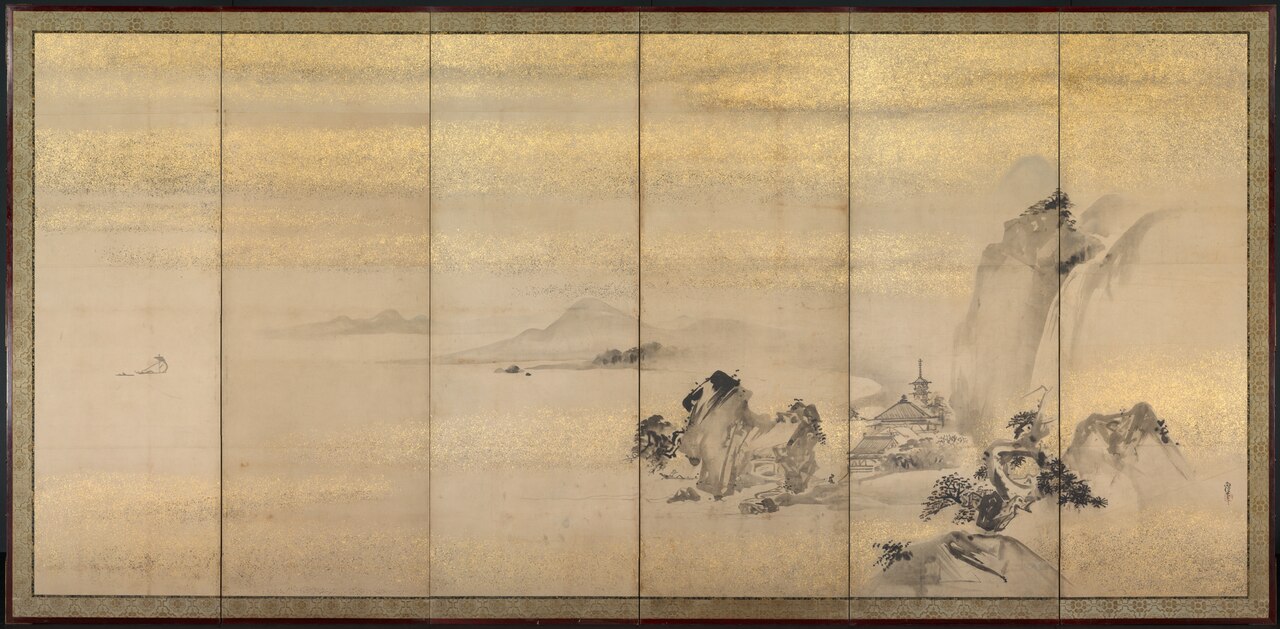 Summer and Winter Landscapes by Kanō Naonobu