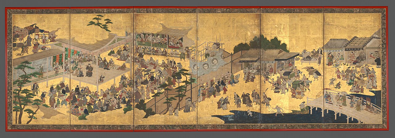 Women’s Kabuki by Kanō Takanobu