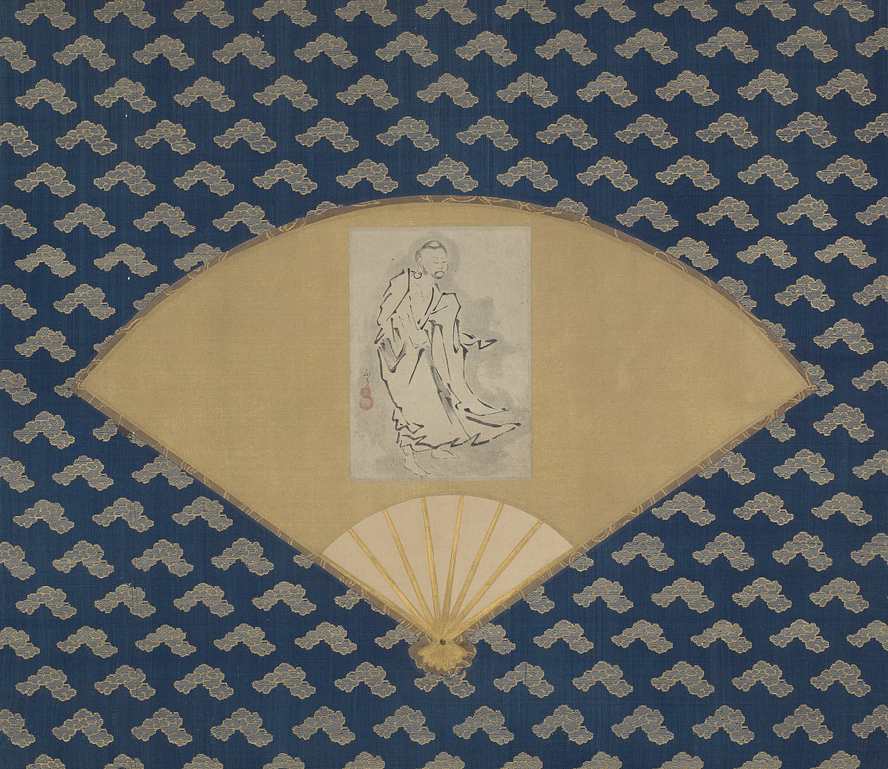 Sakyamuni Emerging from the Mountain by Kanō Tan'yū