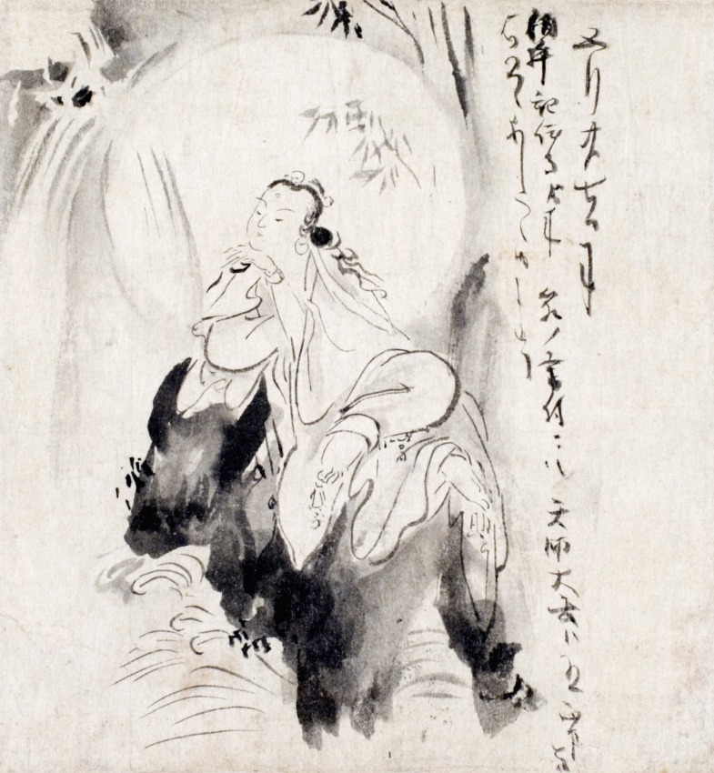 Water-Moon Kannon by Kanō Tan'yū