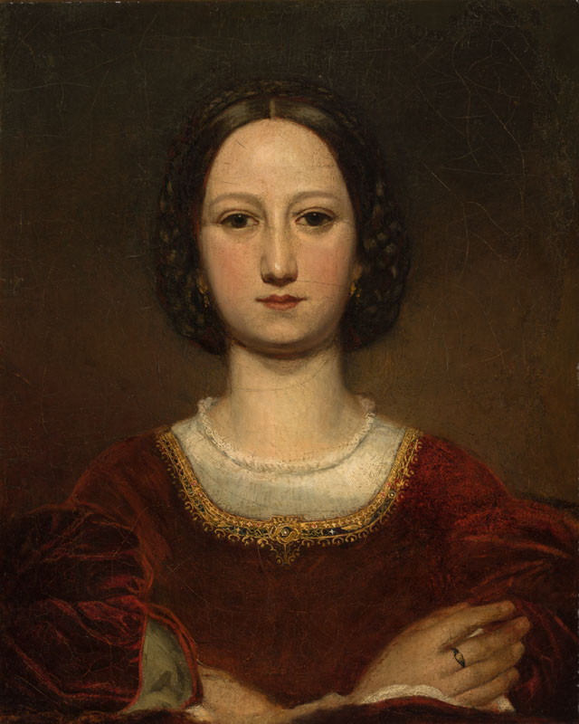 Portrait of the Artist’s Wife by Karel Purkyně
