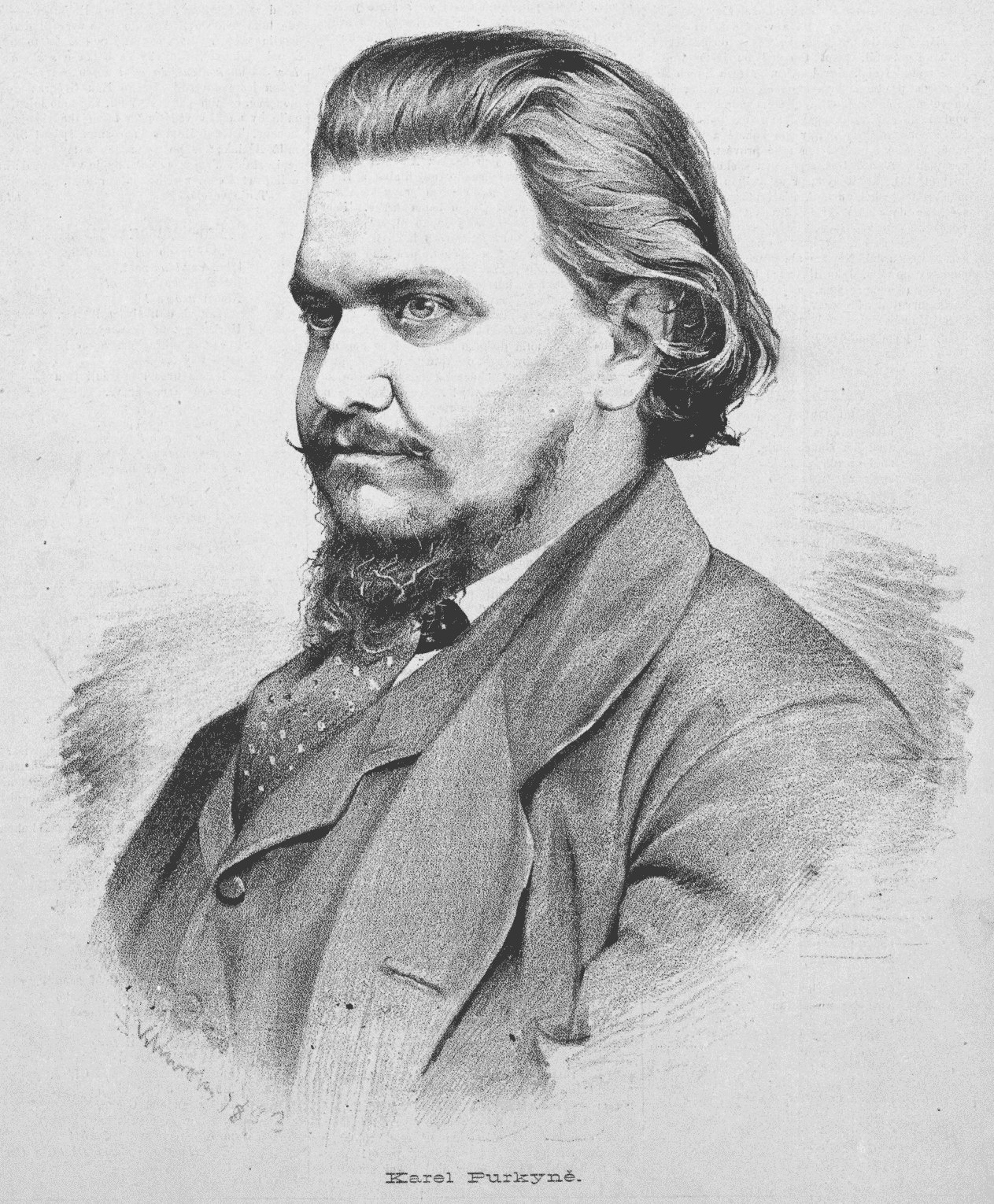 Portrait of Karel Purkyně
