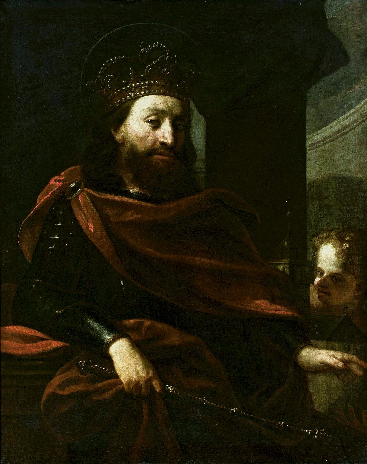 Saint Wenceslaus. by Karel Škréta
