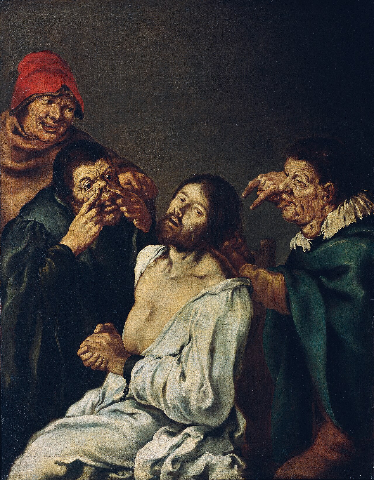 The mocking of Christ by Karel Škréta