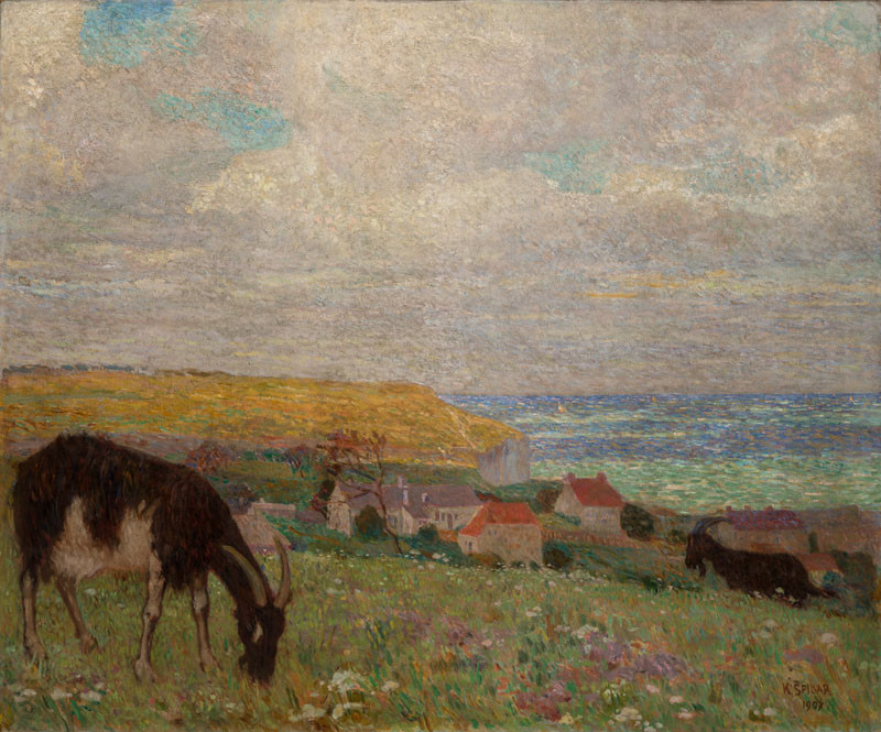 Landscape from Brittany by Karel Špillar