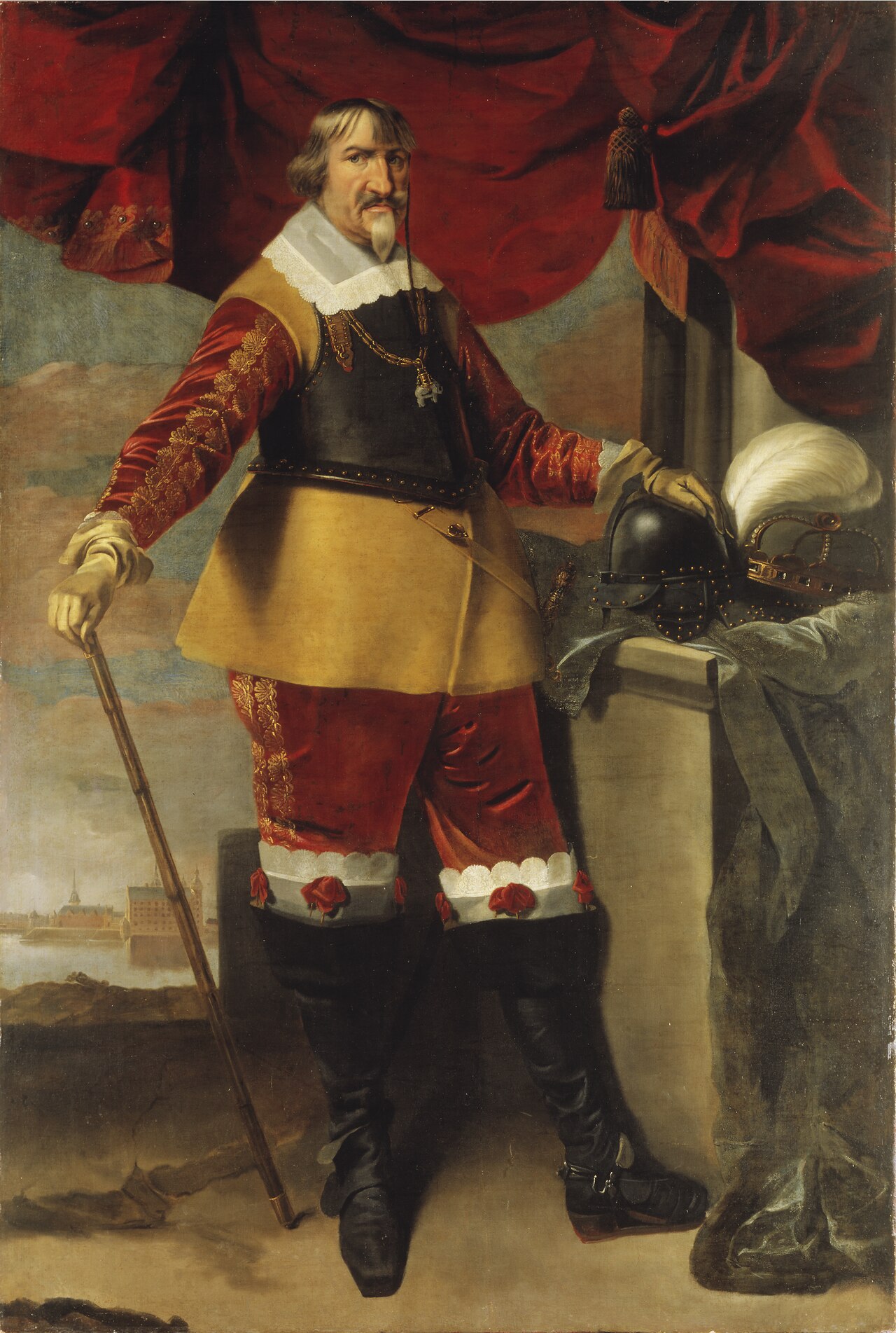 King Christian IV of Denmark, 1577-1648 by Karel van Mander III