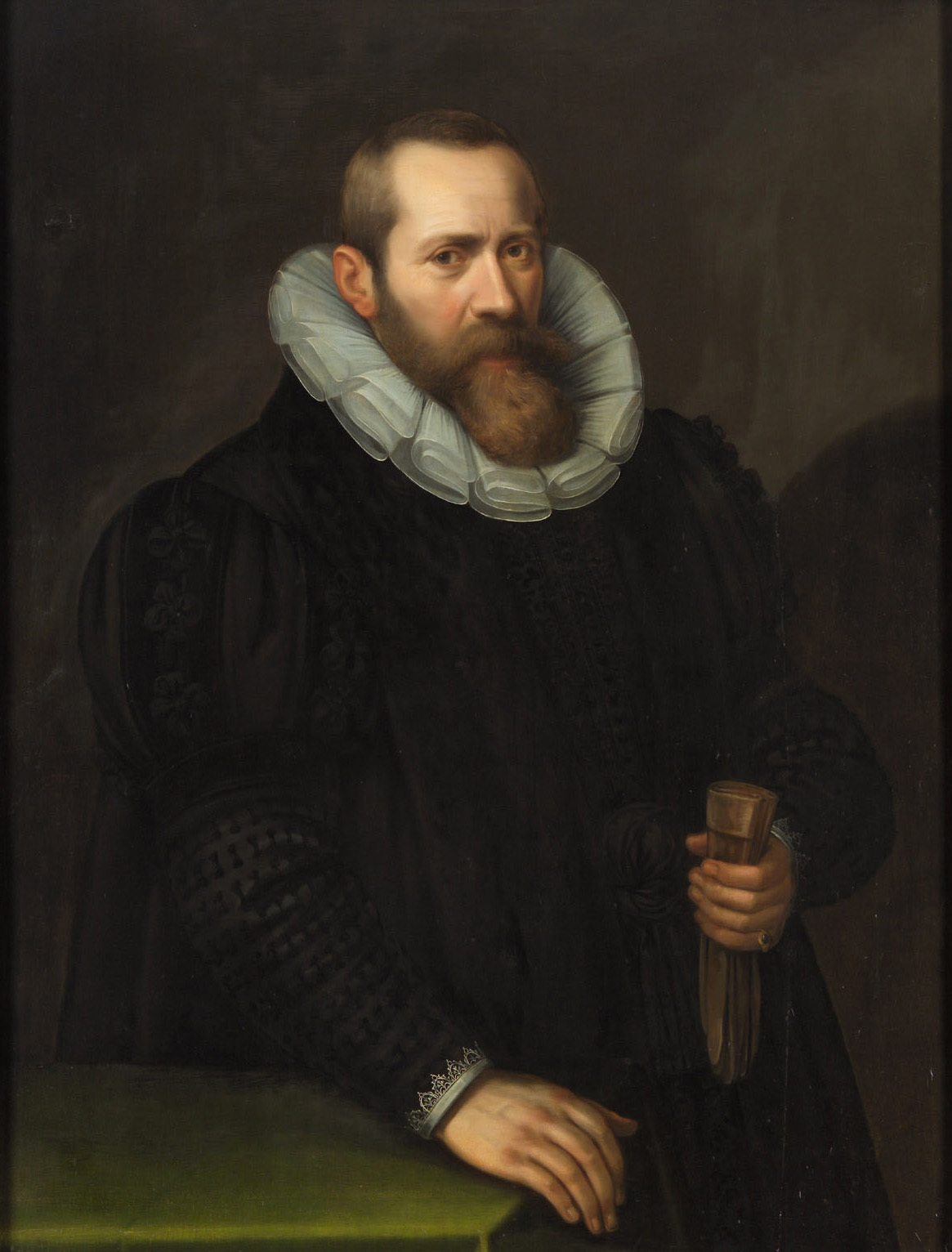 Portrait of a man by Karel van Mander the Elder