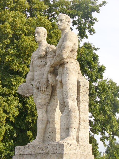 Discus Throwers by Karl Albiker