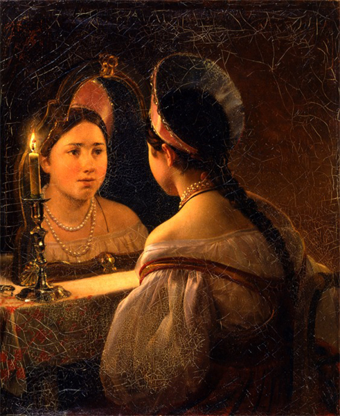Fortune-teller Svetlana by Karl Bryullov