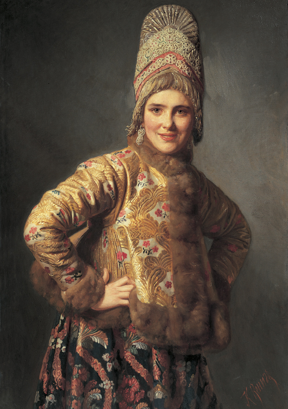 Russian Girl by Karl Gottlieb Wenig