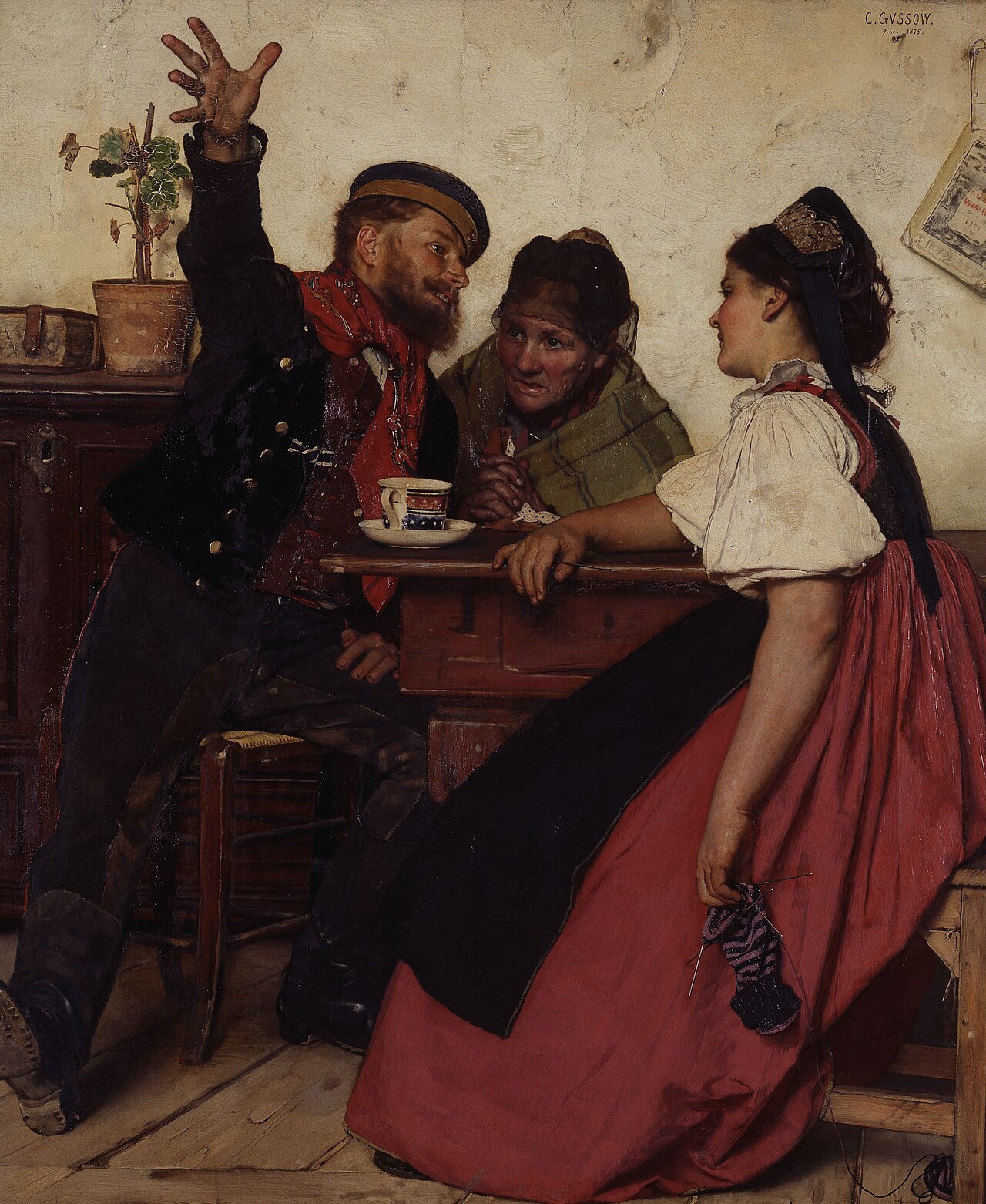 The story of a reservist by Karl Gussow