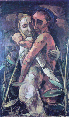 Pair of Lovers by Karl Hofer