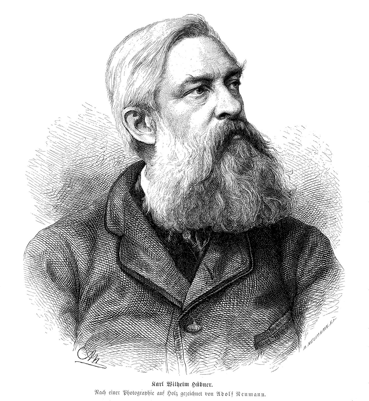 Portrait of Karl Hübner
