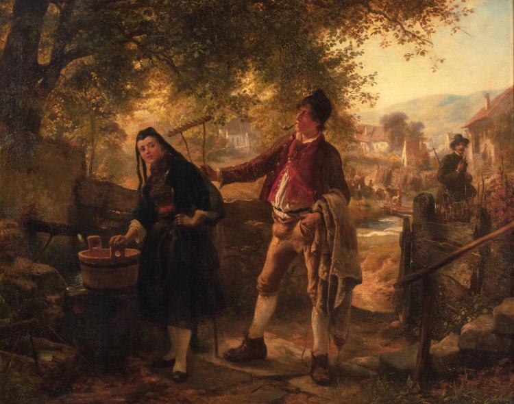 The Jealous Lover by Karl Hübner