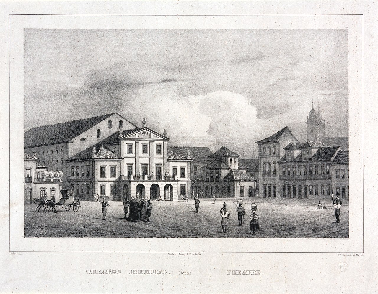 Theatro Imperial. Theatre by Karl Loeillot