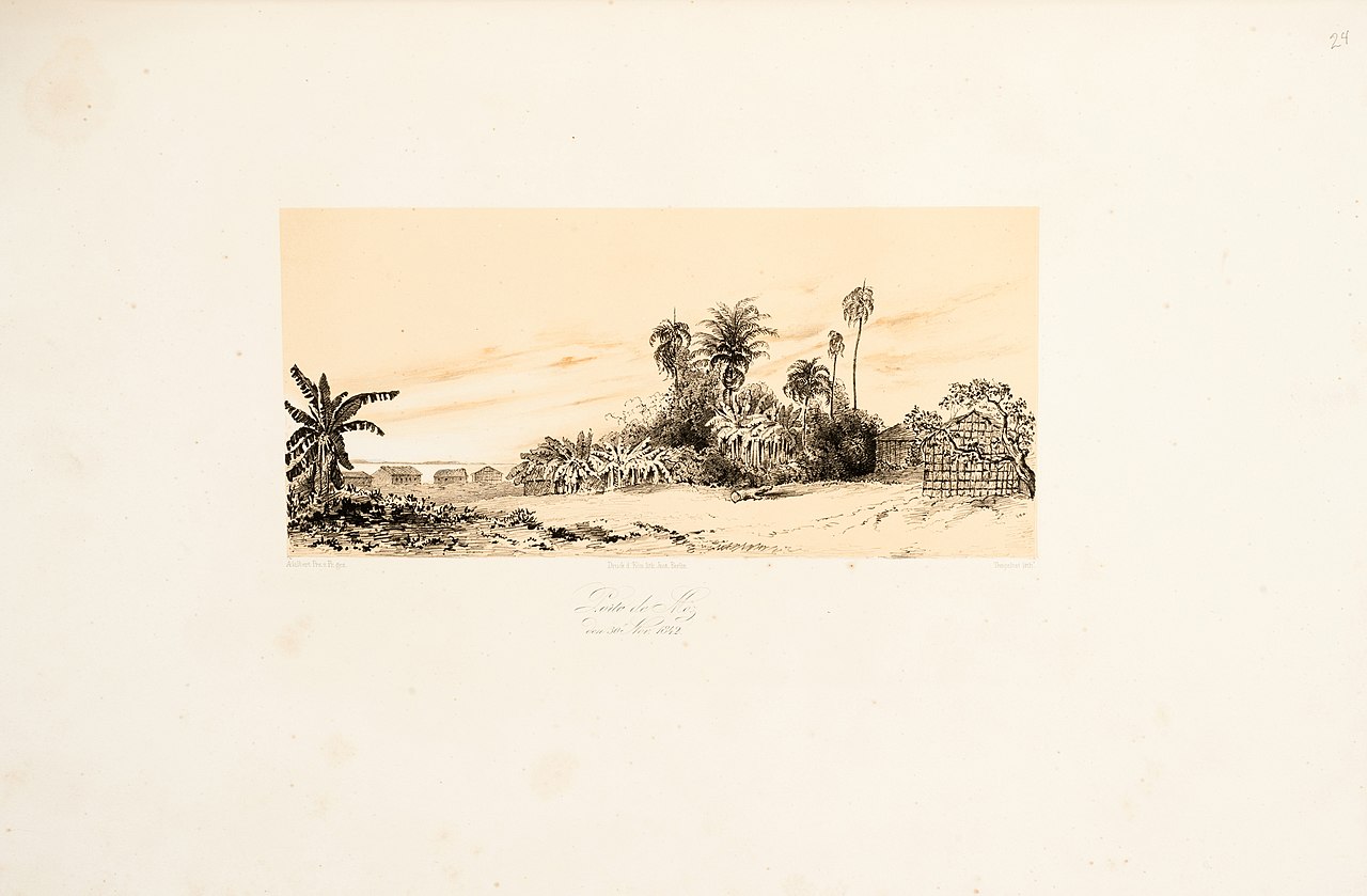 Xingú.Xingú unnvit der Mündung, Stromaufnvarts geschen den 1ten.December 1842-Veiros Stromaufnvarts geschen den 1te.December 1842-Ilha Roxa, in der Mündung des Maxipaná den 1ten.December 1842-Pombal den 22ten.December 1842- Luzel 2ten.December 18 by Karl Loeillot