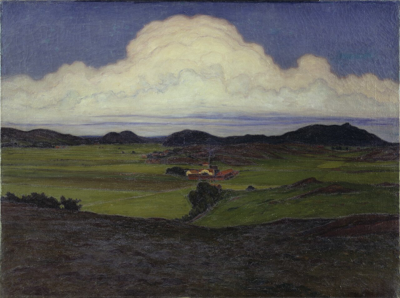 Hoga Valley, Tjörn by Karl Nordström