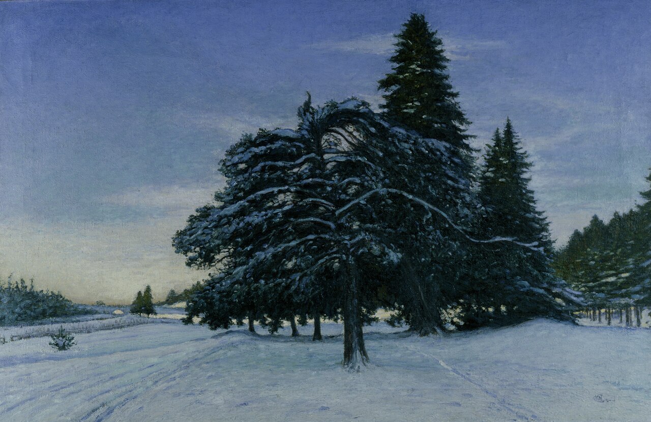 Winter's Day at Uggleviken by Karl Nordström