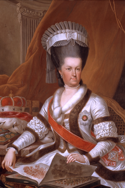 Portrait of Karoline Luise of Hesse-Darmstadt