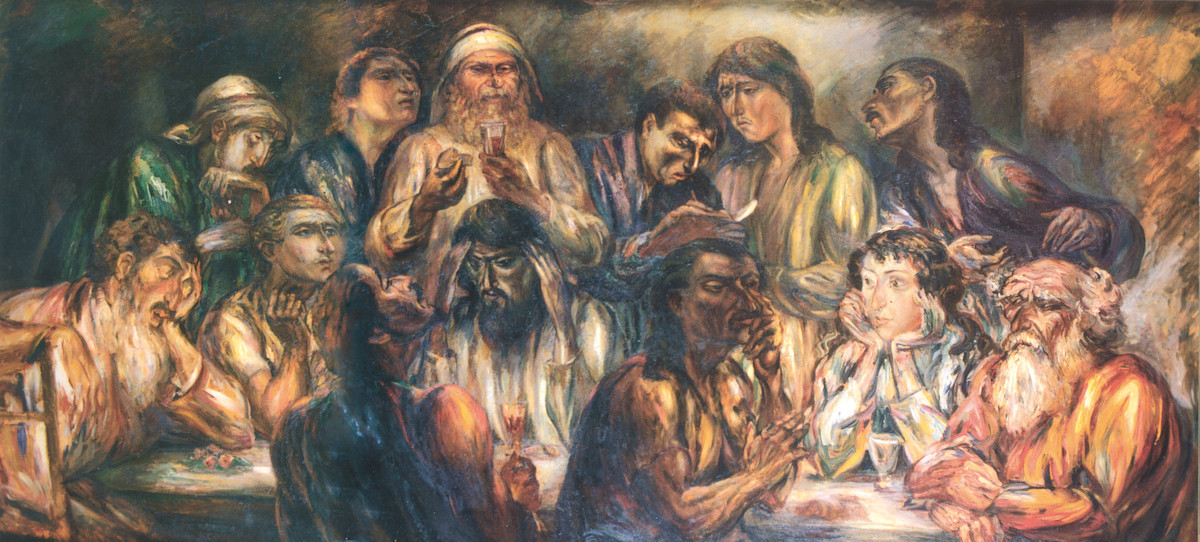 Last Supper by Károly Kernstok