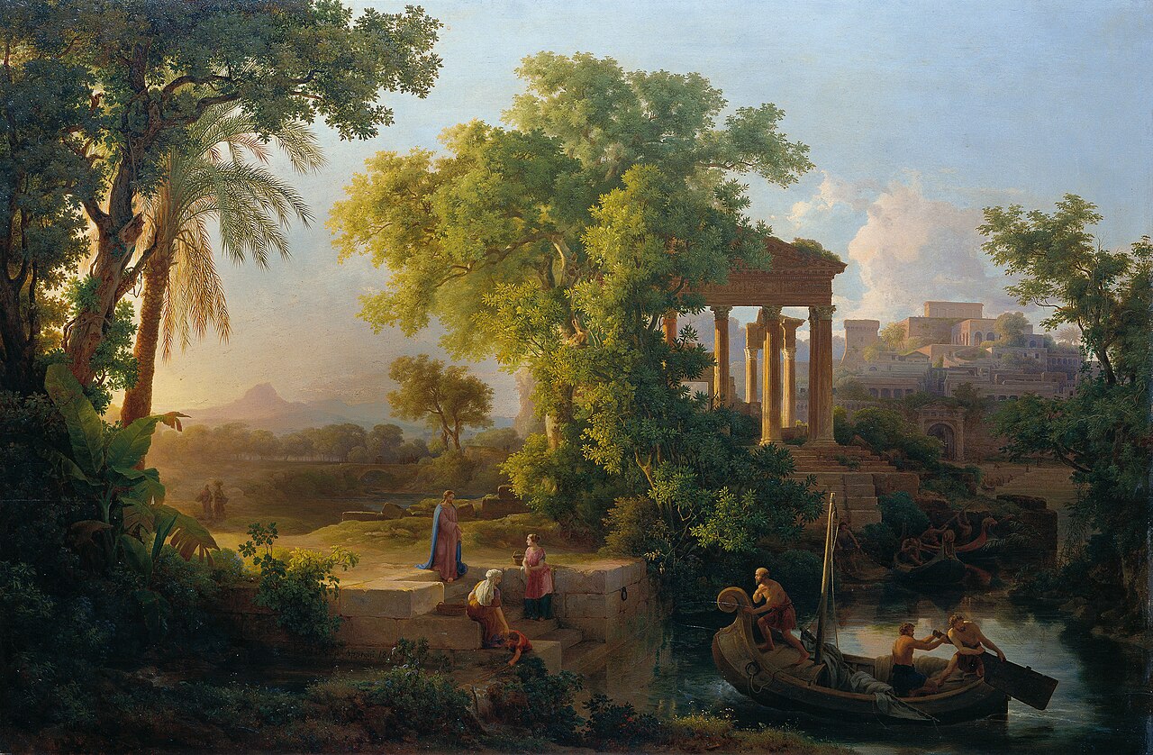 Landscape with the Vocation of St Peter by Károly Markó