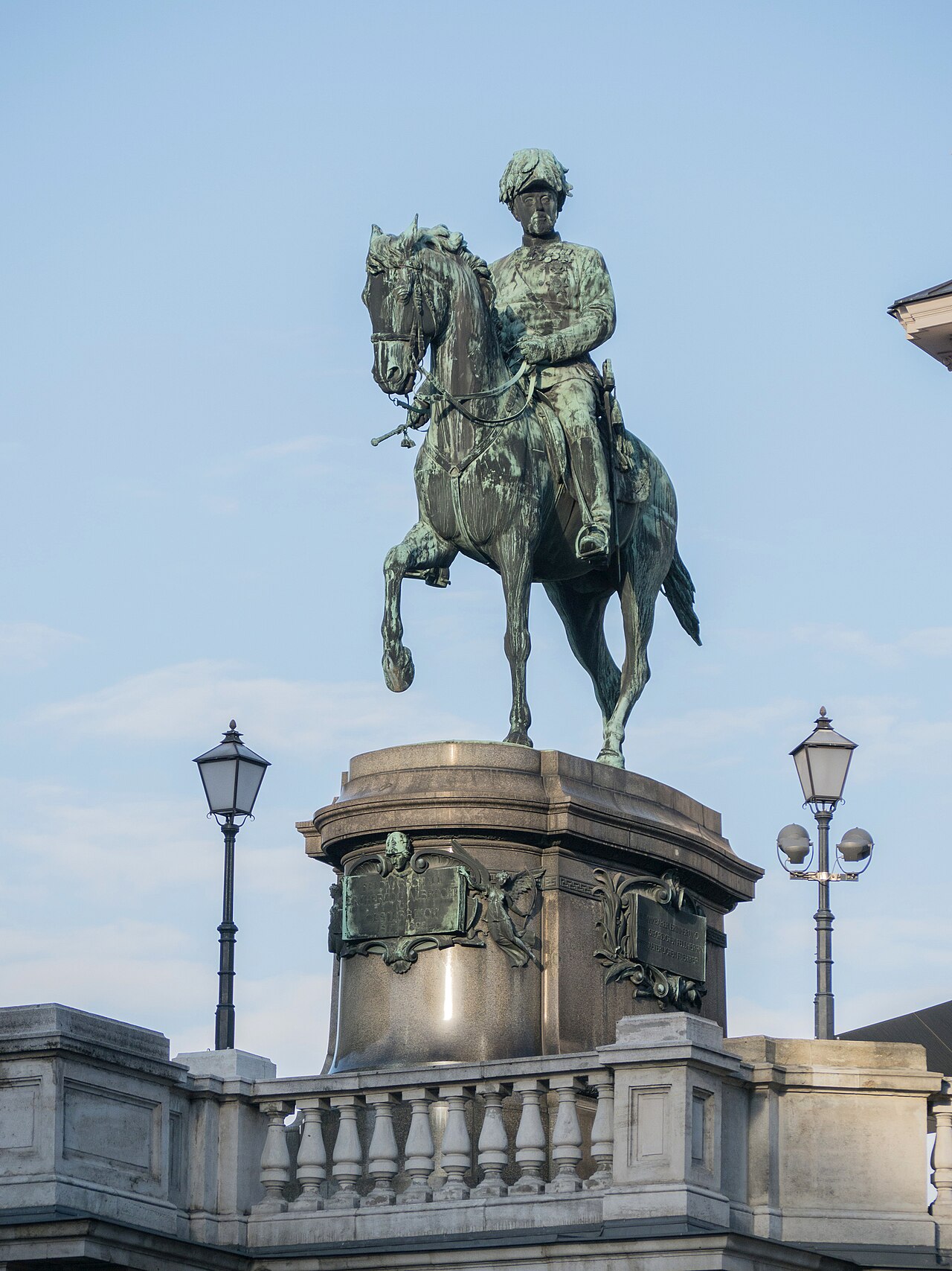 Archduke Albrecht monument, Vienna by Kaspar von Zumbusch