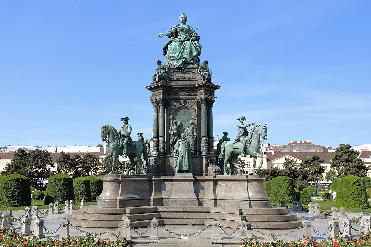 Maria Theresa Monument by Kaspar von Zumbusch