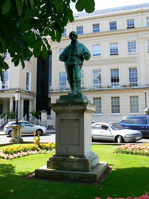 Statue of Edward Adrian Wilson by Kathleen Scott