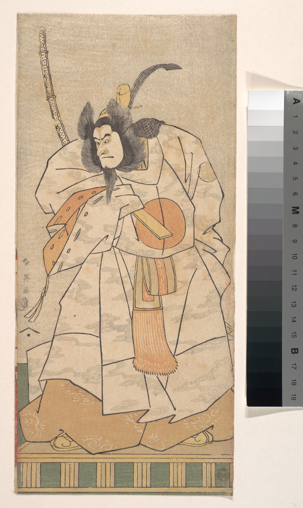 The Actor Morita Kanya VIII as Tatsugorō by Katsukawa Shun'ei