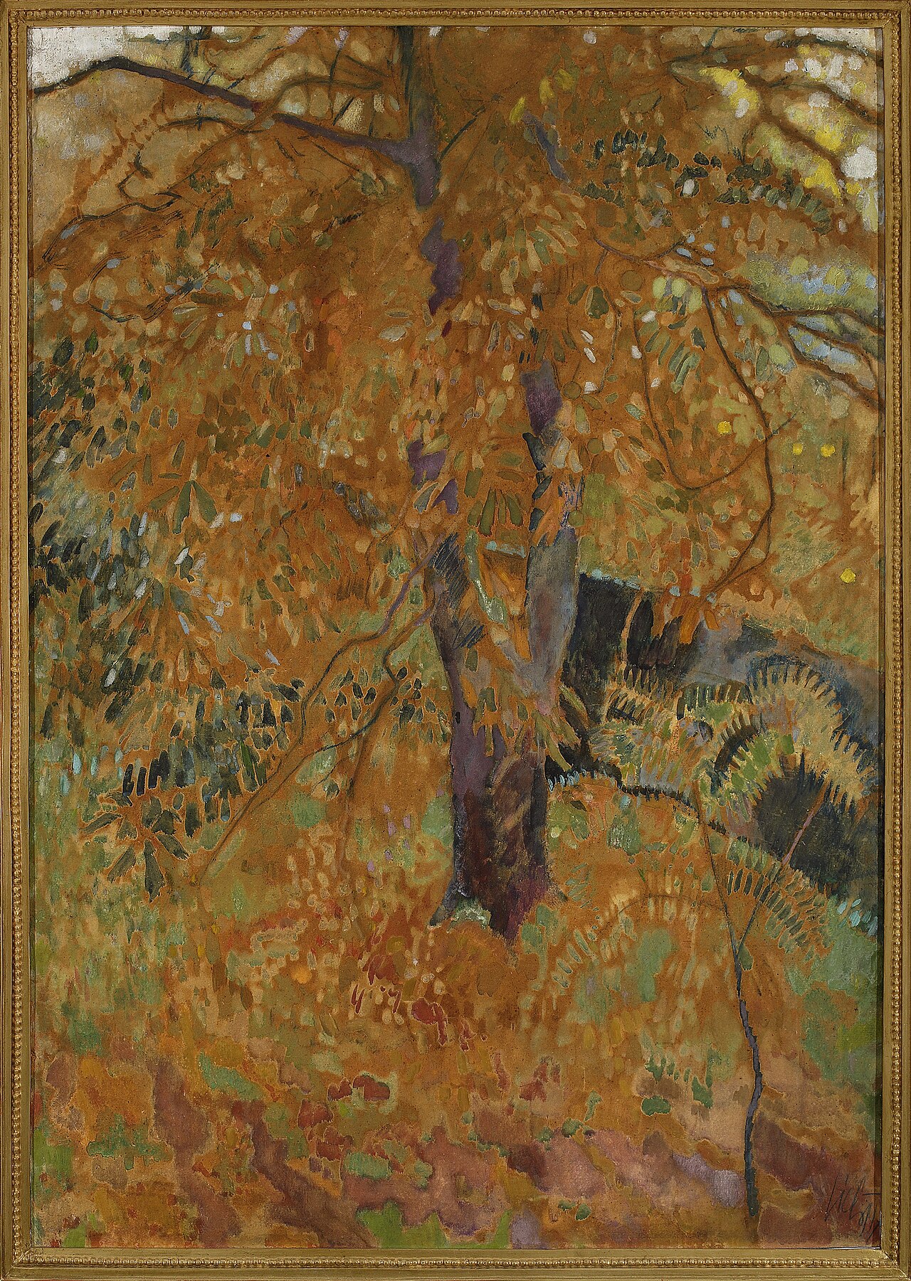 Autumn. by Kazimierz Sichulski