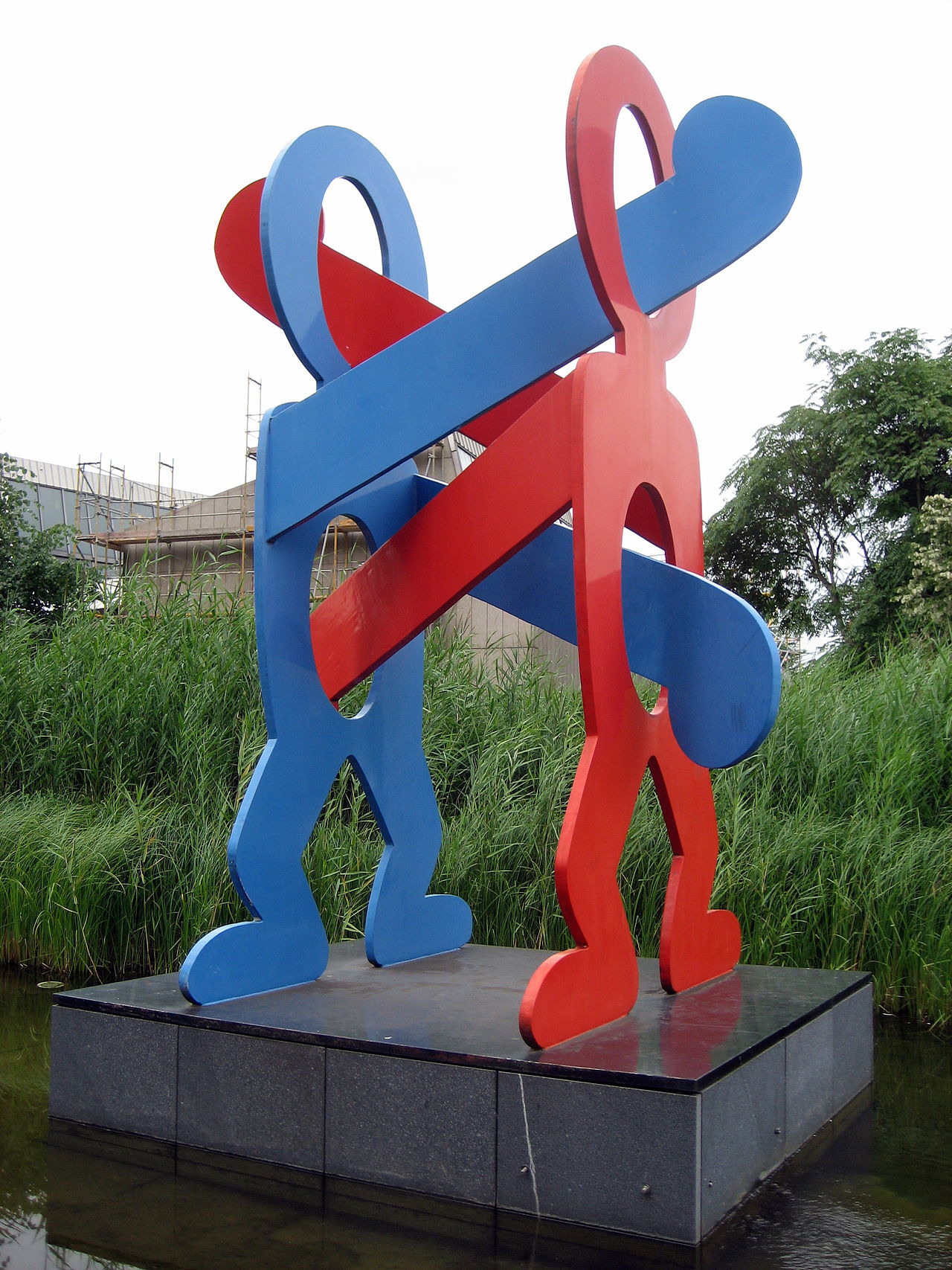 The Boxers by Keith Haring