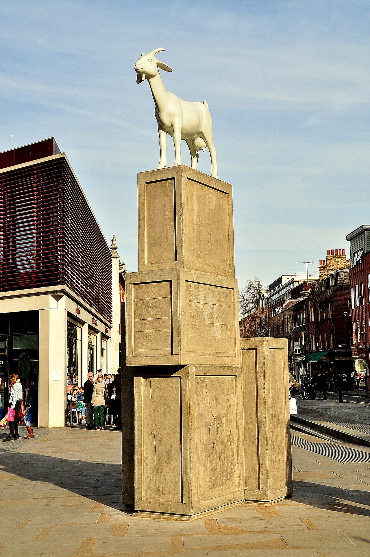 I Goat by Kenny Hunter