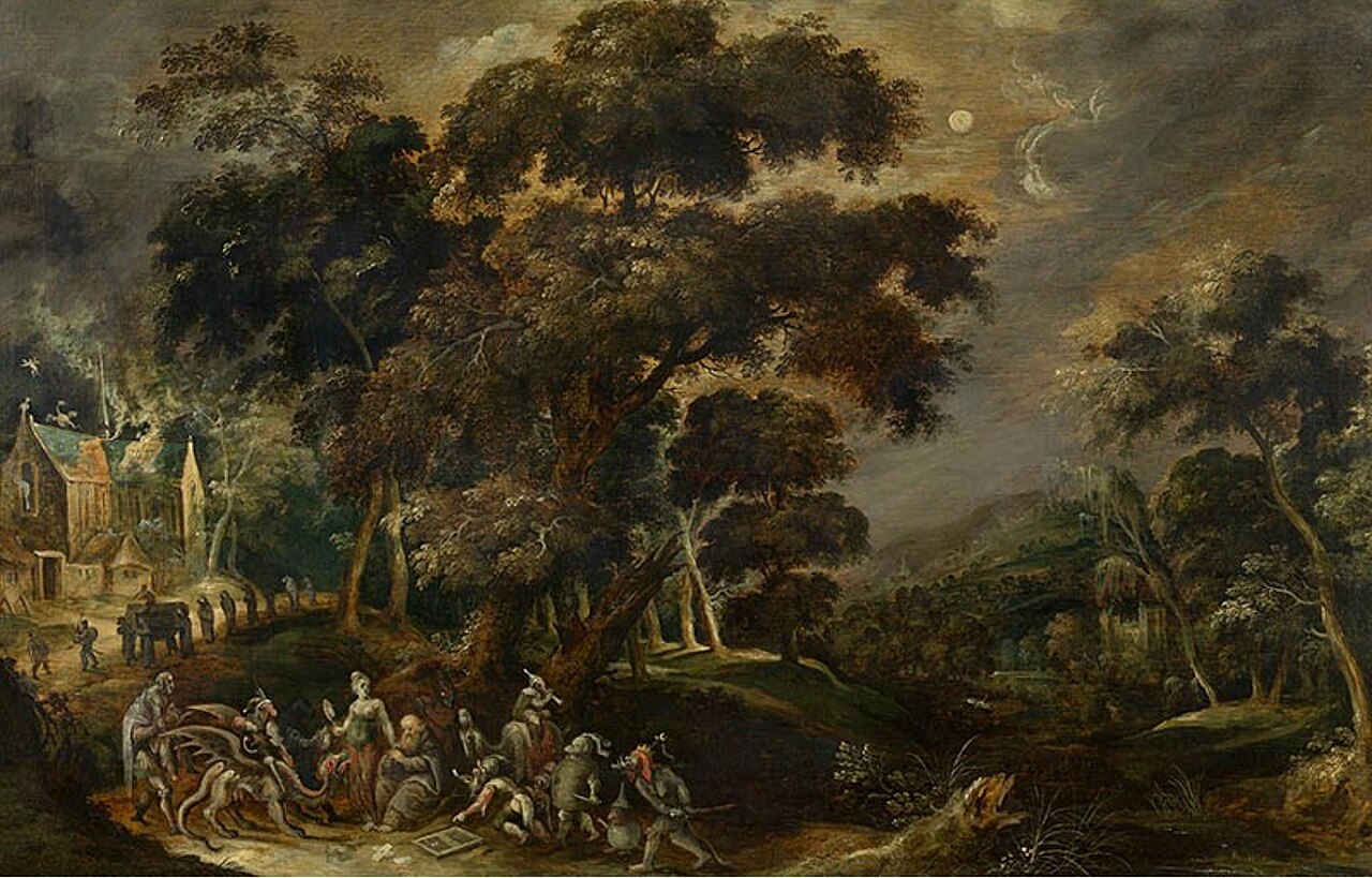 Landscape with the Temptation of Saint Anthony the Great by Kerstiaen de Keuninck