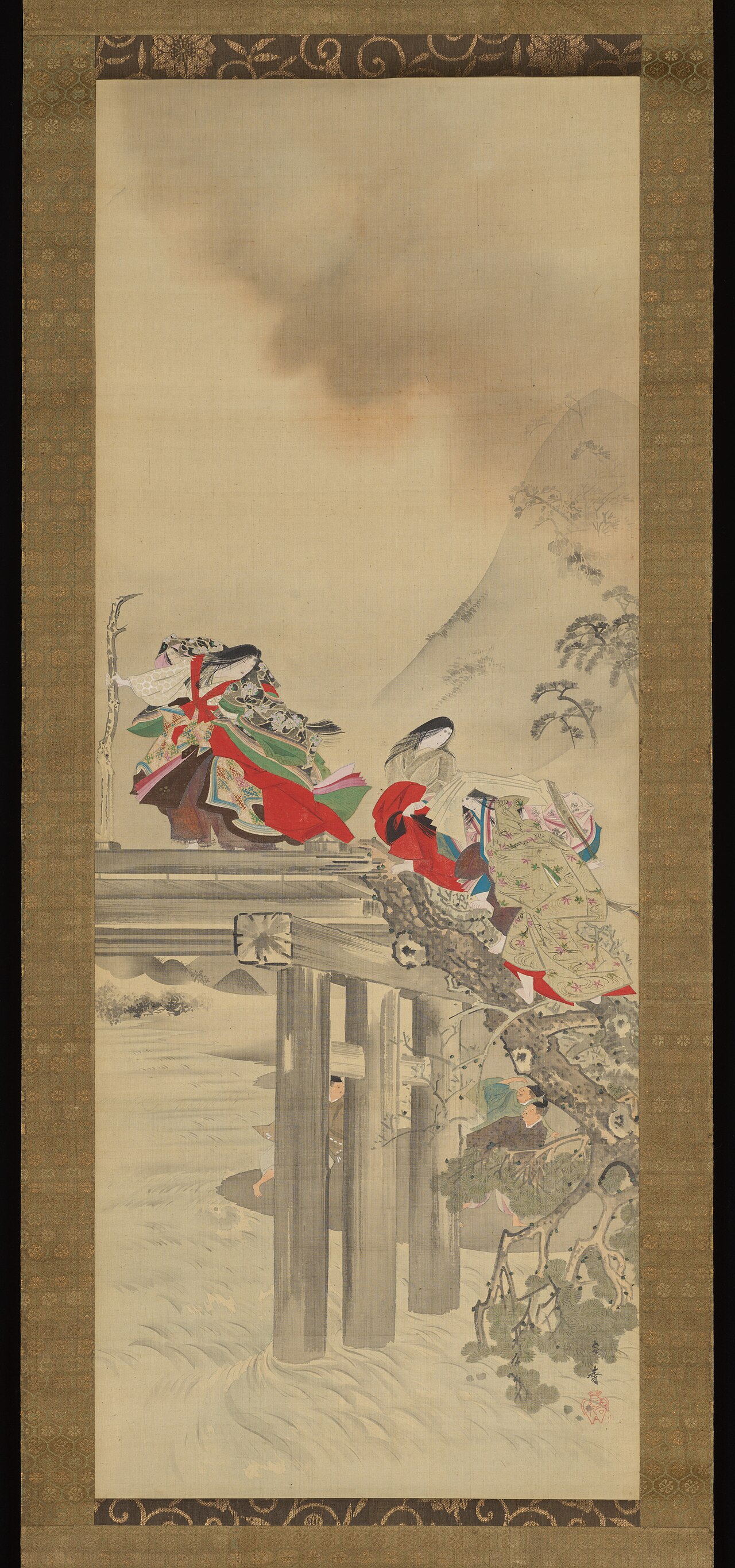 Lady Iga 伊賀局図 (Iga no tsubone zu) by Kikuchi Yōsai